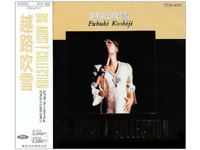 Fubuki Koshiji [ BIG ARTIST BEST COLLECTION ] CD Chanson JPN