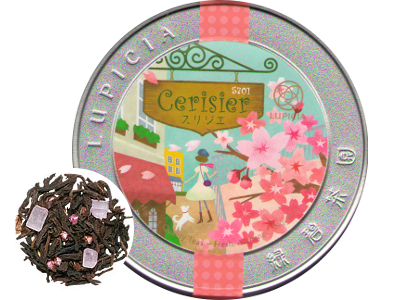 ルピシア [ スリジエ -Cerisier- 50g Tin ] 紅茶 【季節限定デザイン缶】