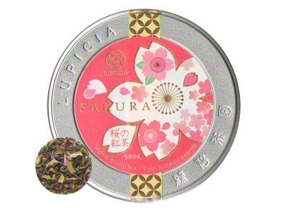 LUPICIA [ SAKURA 50g Tin ] Black Tea ( Seasonal Limited )