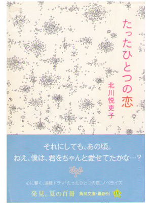 Etsuko Kitagawa [ Tatta Hitotsu no Koi ] Fiction JPN