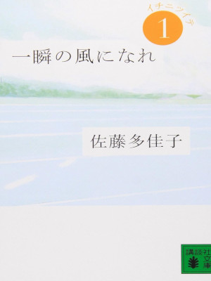 Takako Sato [ Isshun no Kaze ni Nare 1 ] Fiction JPN Bunko 2009