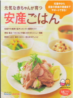 Benesse [ Genki na Akachan ga Sodatsu Anzan Gohan ] 2009 *Slight wet damage