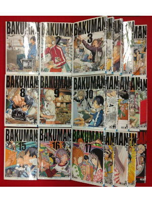 Takeshi Obaya [ BAKUMAN v.1-20 COMPLETE + Character Book ] JPN
