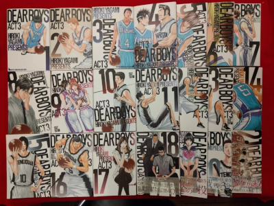 Hiroki Yagami [ DEAR BOYS ACT III v.1-21 COMPLETE ] Comics JPN
