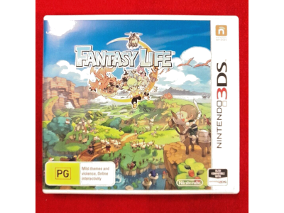 Nintendo 3DS AUS [ TFANTASY LIFE ] Game AUS Edit ENG