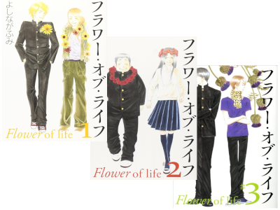 Fumi Yoshinaga [ Flower Of Life v.1.2.3 COMPLETE ] Comics J 2009