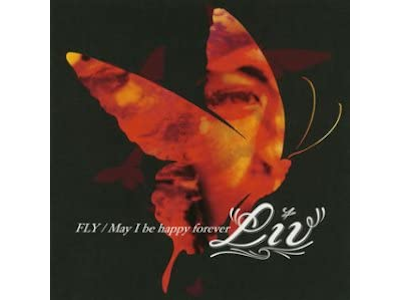 LIV [ FLY / May I be happy forever ] CD+DVD J-POP 2003 日本版