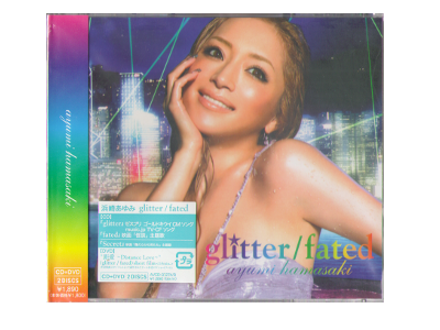 Ayumi Hamasaki [ glitter/fated(DVD) ] CD+DVD / J-POP