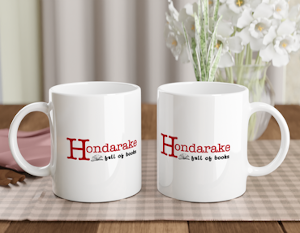 [ Hondarake Original MUG White ] Ceramic 325 ml (1 mug)