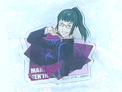 [ Jujutsu Kaisen Acrylic Badge Clip MAKI ZEN'IN ] Goods Toy