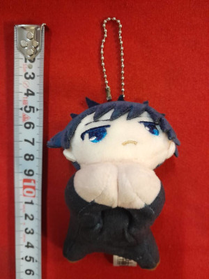 [ Jujutsu Kaisen Nesoberi Plush Key Chain Clip FUSHIGURO MEGUMI
