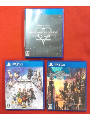 [ KINGDOM HEARTS HD 1.5 + 2.5 ReMIX + HD 2.8 Final Chap + III ] PS4 Japan Edit