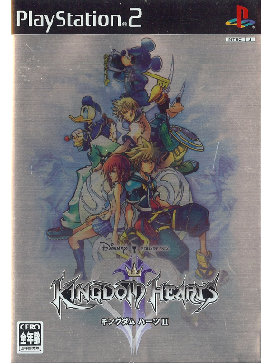 [ Kingdam Hearts II ] Game PS2 JPN edit.