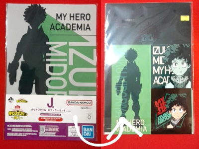 [ MY HERO ACADEMIA Document Folder + Sticker IZUKU MIDORIYA ]