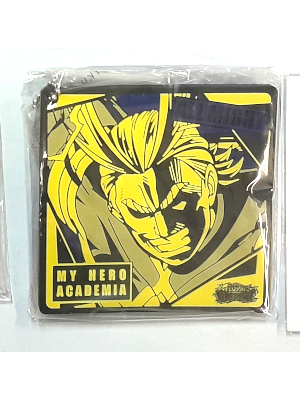 [ MY HERO ACADEMIA Rubber Key Ring ALL MIGHT Square ]