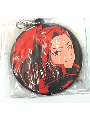 [ MY HERO ACADEMIA Rubber Key Ring MOMO YAOYOROZU Round ]