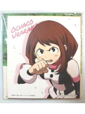 [ 僕のヒーローアカデミア 色紙 OCHAKO URARAKA ]