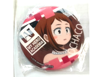 [ 僕のヒーローアカデミア 缶バッジ OCHACO えっ？ ]