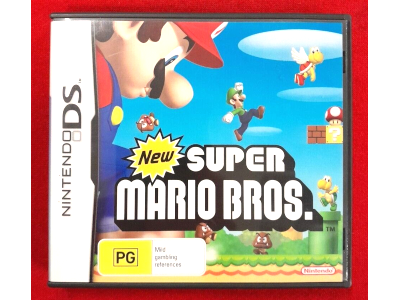 Nintendo DS AUS [ New Super Mario Bros ] Game AUS Edit ENG