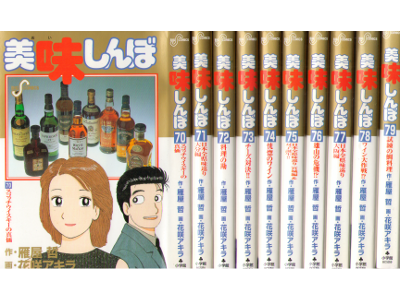 Akira Hanasaki [ Oishinbo vol.70-79 ] Comics JPN