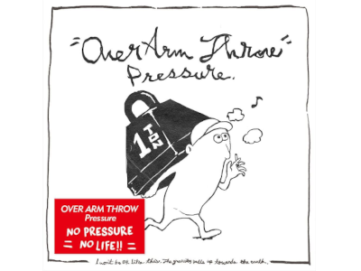 OVER ARM THROW [ Pressure ] J-POP CD Melodious Hardcore