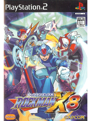 [ Rockman X8 ] Game PS2 NTSC/J