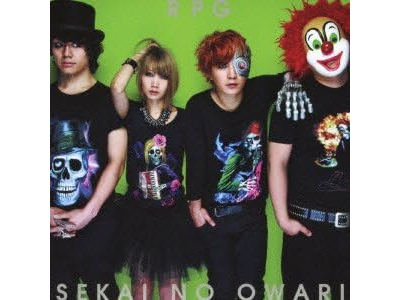 SEKAI NO OWARI [ RPG ] J-POP 2CD 1st Press Limited JPN