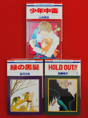 [ Shojo MANGA x 3 Bundle SALE Hold/Shonen/Midori ] JP Comics