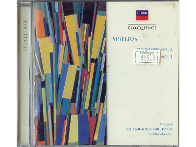 Sibelius [ Symphonies Nos. 2 & 3 ] CD Classical