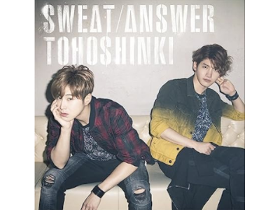東方神起 [ Sweat / Answer ] J-POP マキシシングル CD+DVD 日本版 2014
