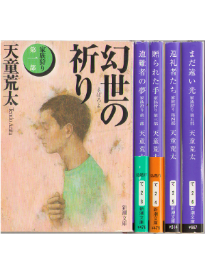 Arata Tendo [ Kazoku Gari v.1-5 COMPLETE ] Fiction JPN Bunko