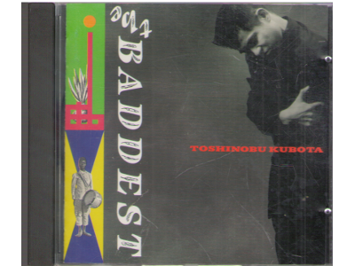 Toshinobu Kubota [ THE BADDEST ] CD J-POP Japan Edition 1989