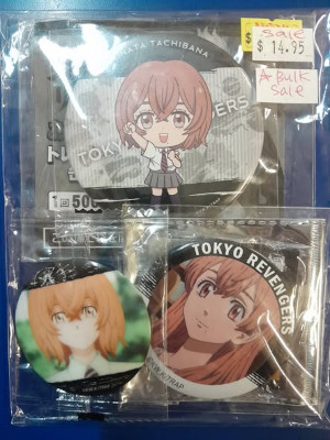 [ 東京リベンジャーズ HINATA TACHIBANA 3点セット（缶バッジｘ3） ]