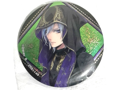 [ TWISTED WONDERLAND Tin Badge SILVER ]