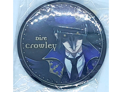 [ TWISTED WONDERLAND Tin Badge DIRE CROWLEY ]