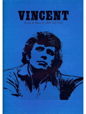 [ Don MeLean: Vincent ] 楽譜