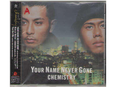 CHEMISTRY [ YOUR NAME NEVER GONE ] Single CD